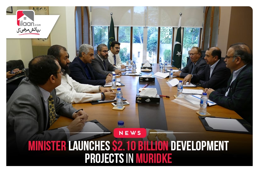 Minister launches $2.10 billion development projects in Muridke