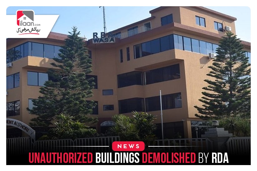 Unauthorized Buildings Demolished By RDA
