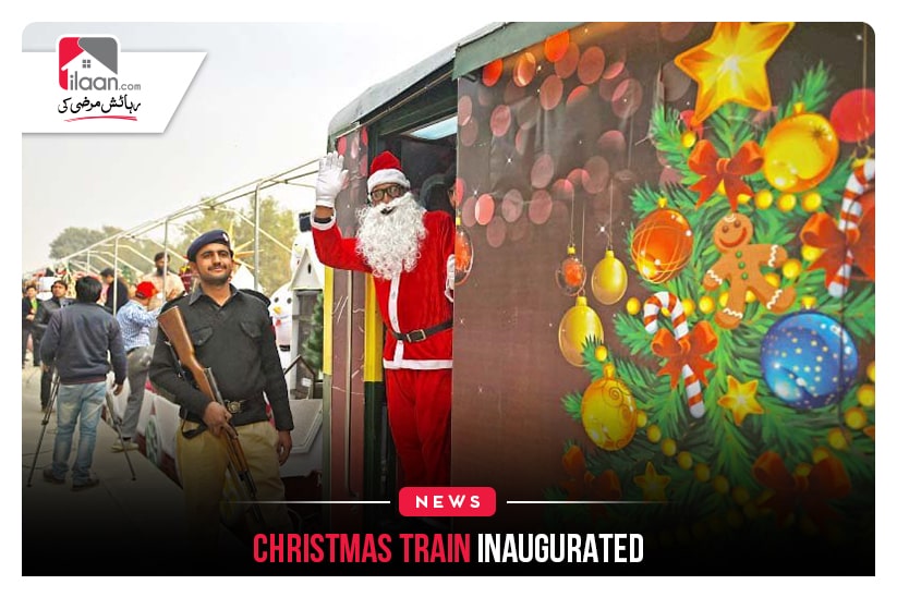 Christmas train inaugurated