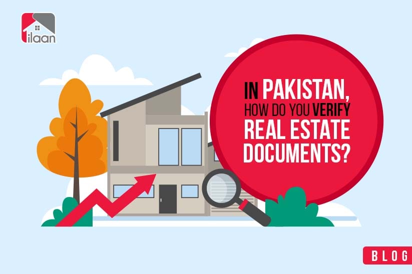 In Pakistan, how do you verify real estate documents?