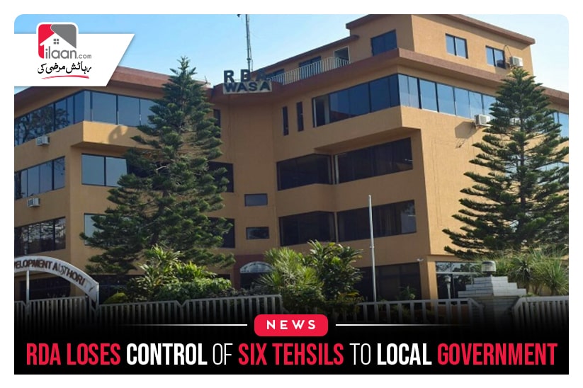 RDA loses control of six tehsils to local government