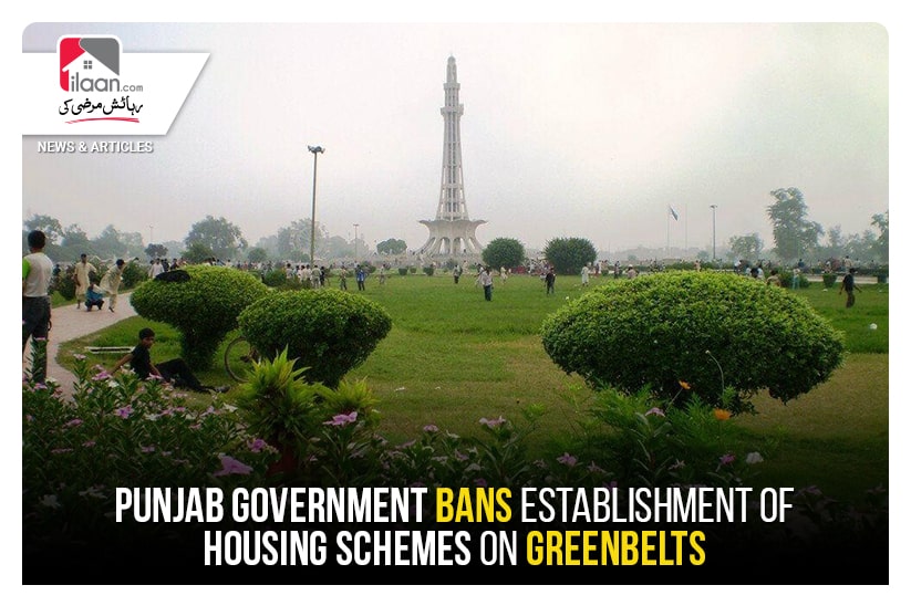 Punjab Government bans establishment of housing schemes on greenbelts