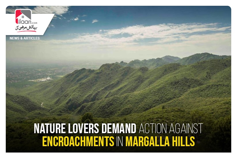 Nature lovers demand removal of encroachments in Margalla Hills