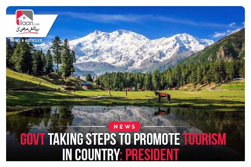 Govt taking steps to promote tourism in country: President