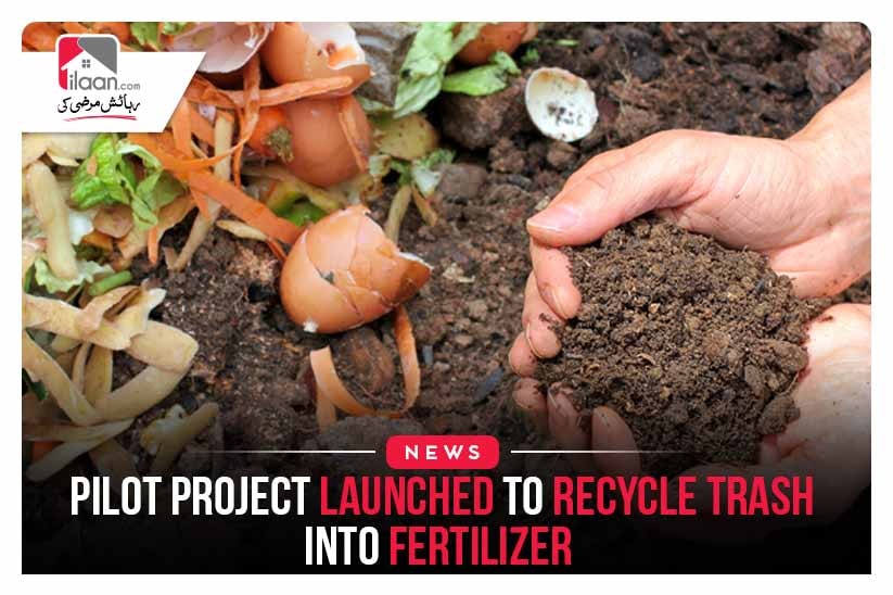 Pilot project launched to recycle trash into fertilizer