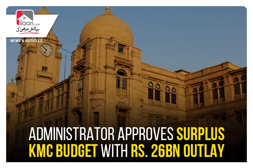 Administrator approves surplus KMC budget with Rs. 26bn outlay