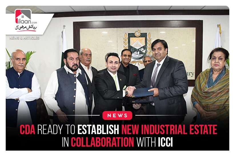 CDA Ready To Establish New Industrial Estate in Collaboration with ICCI