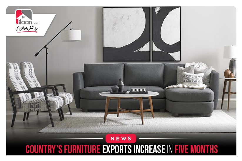 Country’s furniture exports increase in five months