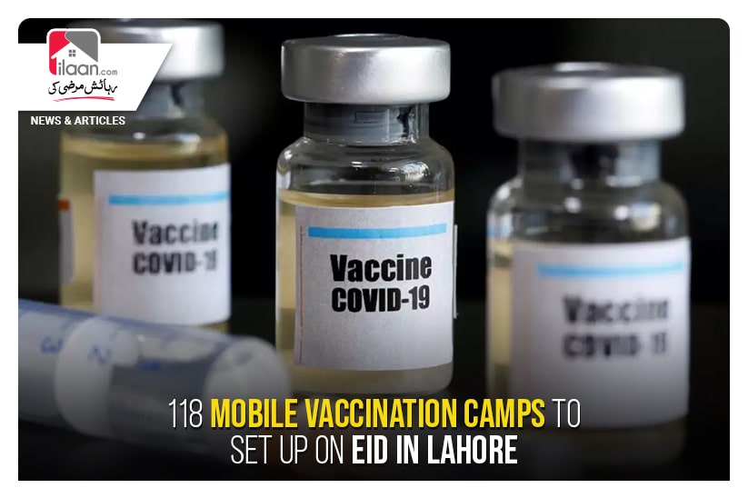 118 mobile vaccination camps to set up on Eid in Lahore
