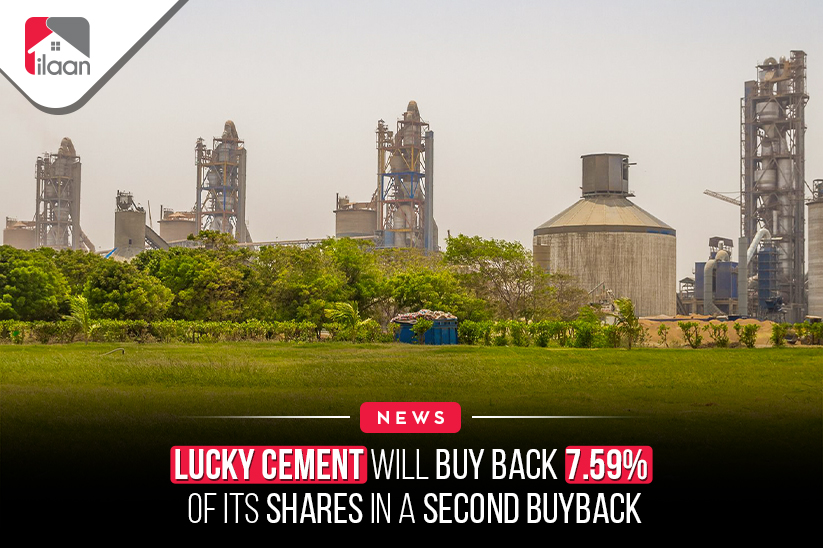 Lucky Cement will buy back 7.59% of its shares in a second buyback