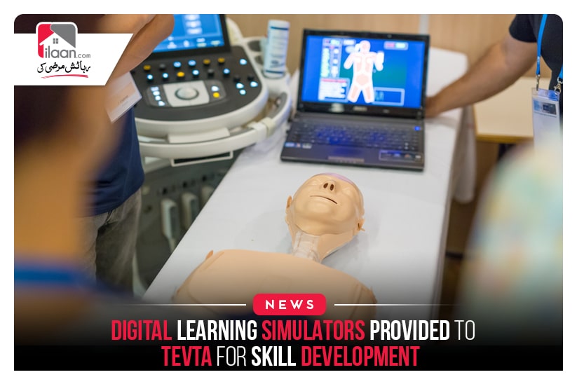 Digital Learning Simulators provided to TEVTA for Skill Development