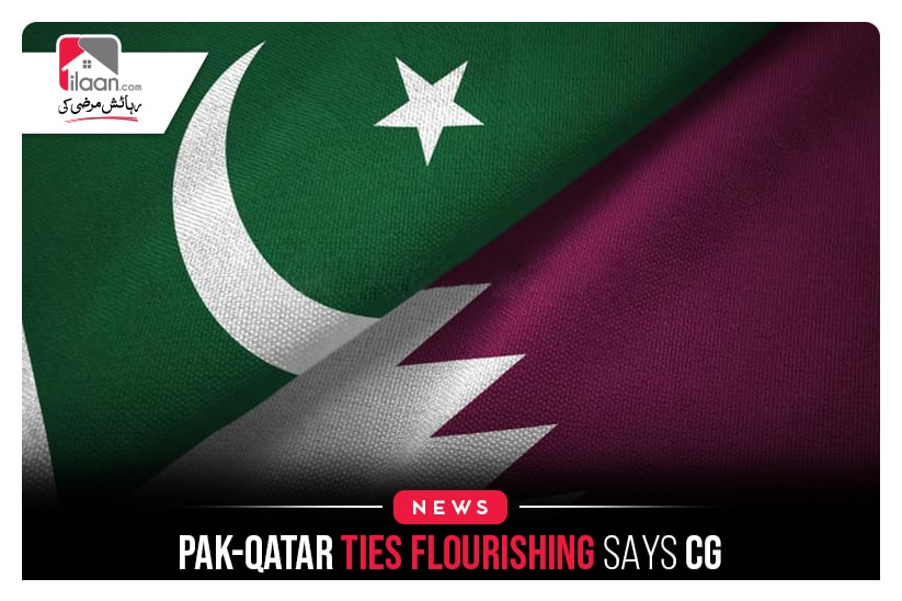 Pak-Qatar ties flourishing says CG