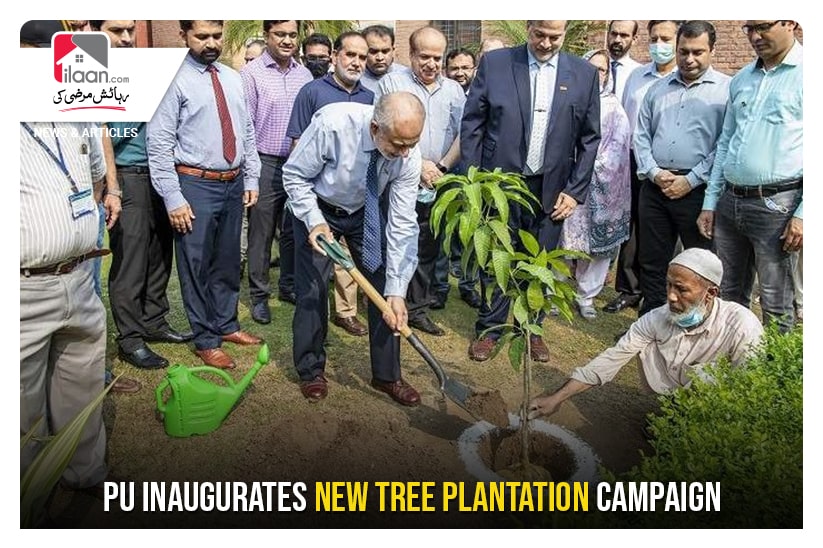 PU inaugurates new tree plantation campaign