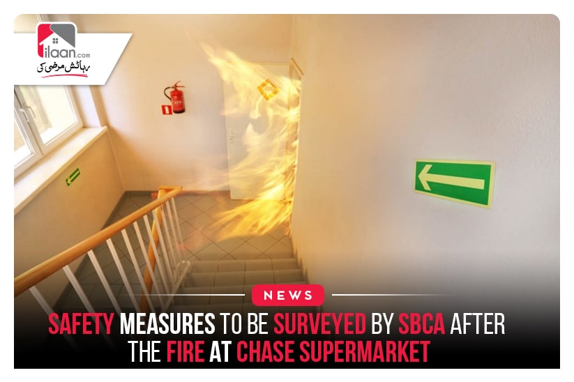 Safety Measures to be surveyed by SBCA after the fire at Chase Supermarket
