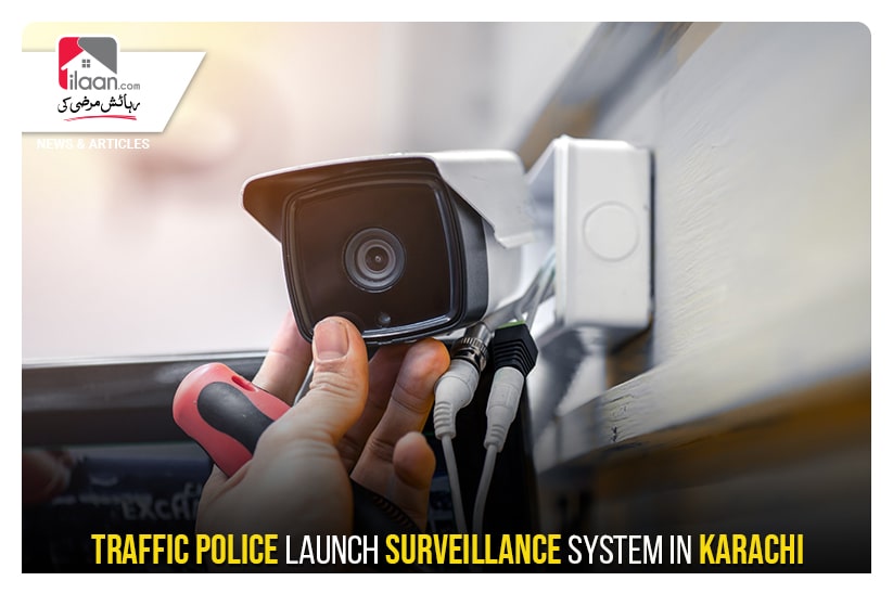 Traffic police launch surveillance system in Karachi