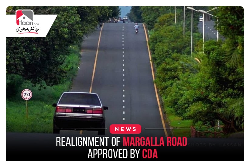 Realignment of Margalla Road approved by CDA