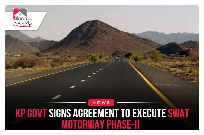 KP govt signs agreement to execute Swat Motorway Phase-II