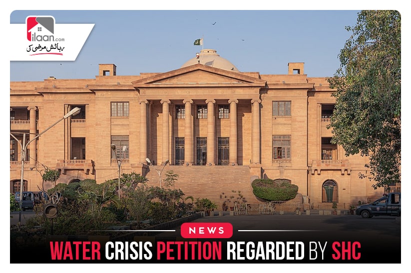 Water crisis petition regarded by SHC	