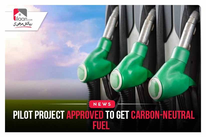 Pilot project approved to get carbon-neutral fuel