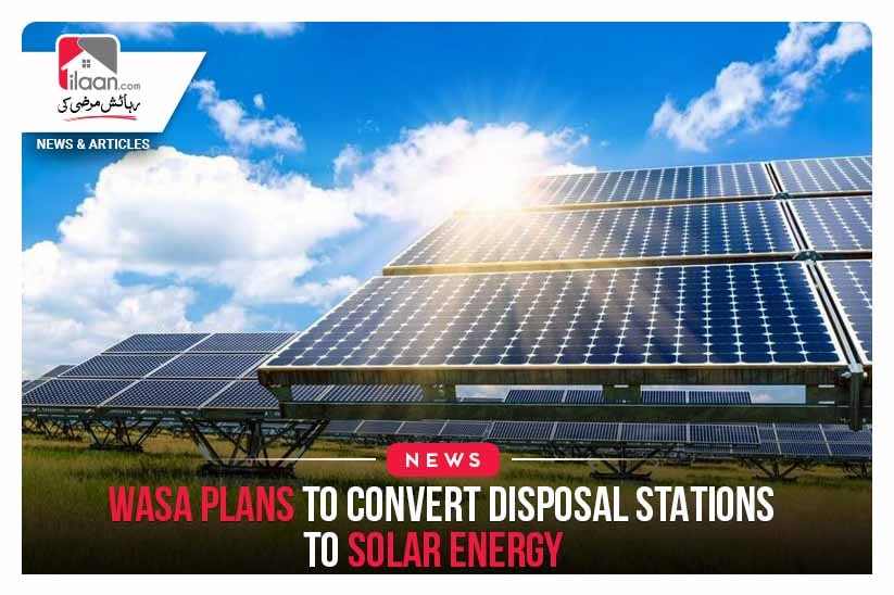 WASA plans to convert disposal stations to solar energy