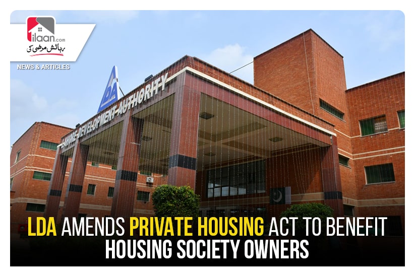 LDA amends Private Housing Act to benefit housing society owners