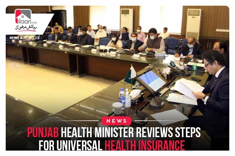 Punjab Health Minister reviews steps for Universal Health Insurance