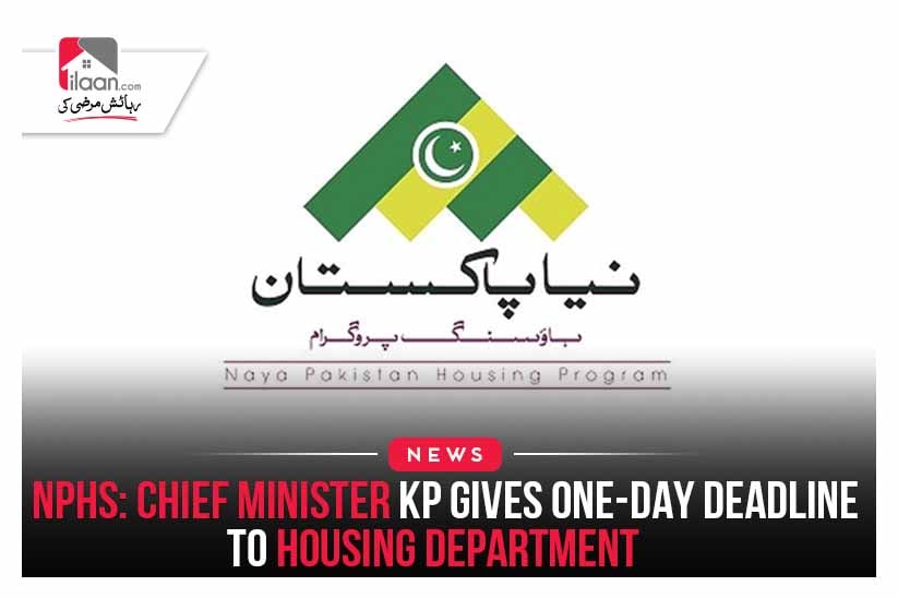 NPHS: Chief Minister KP gives one-day deadline to Housing Department