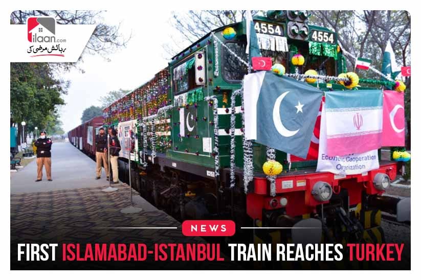 First Islamabad-Istanbul train reaches Turkey