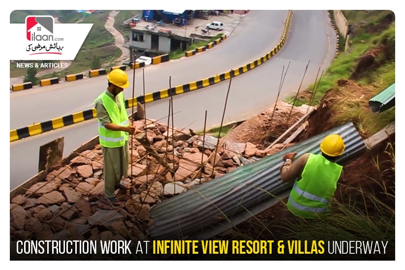 Construction Work at Infinite View Resort & Villas Underway