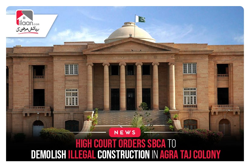 High court orders SBCA to demolish illegal construction in Agra Taj Colony