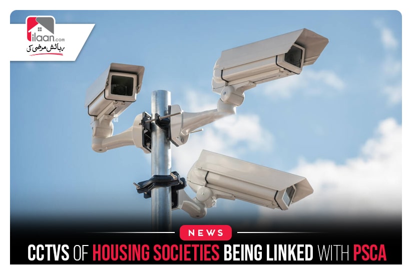 CCTVs of housing societies being linked with PSCA