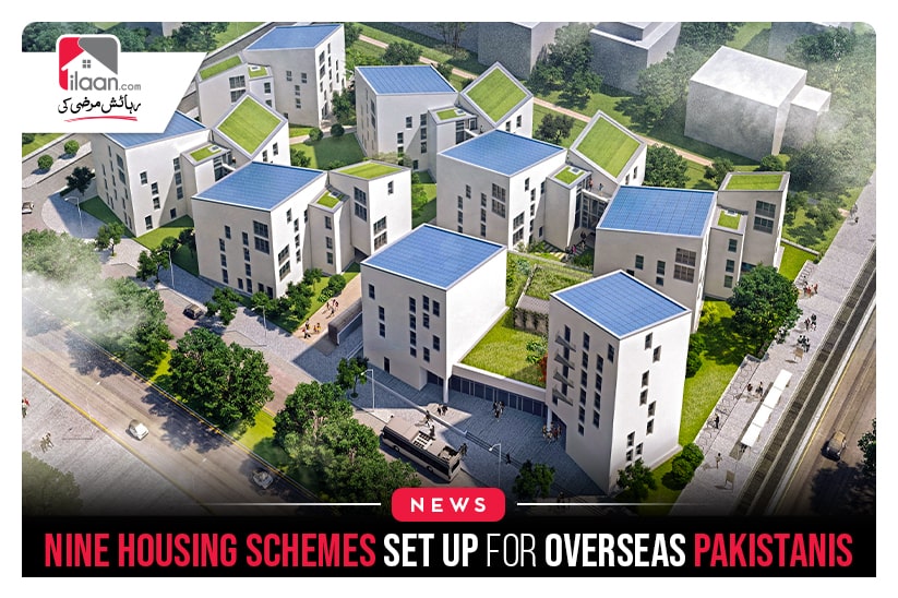 Nine housing schemes set up for overseas Pakistanis