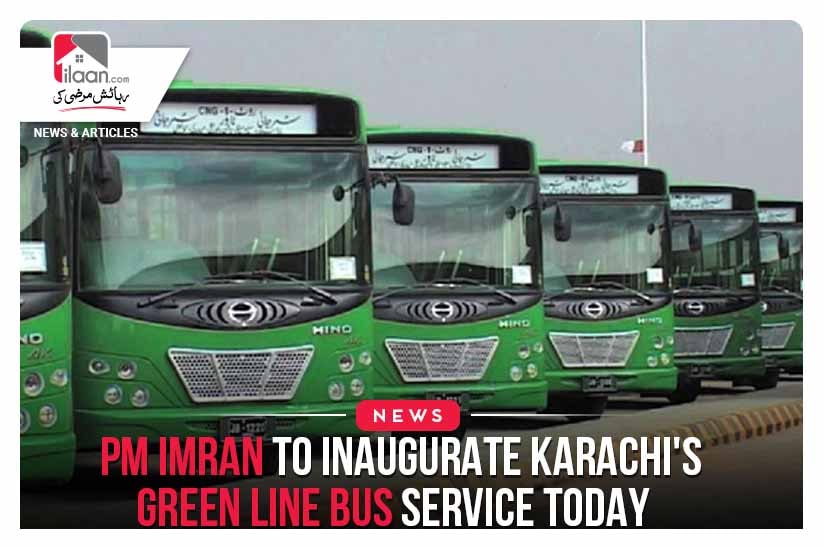 PM Imran to inaugurate Karachi's Green Line bus service today