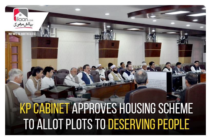 KP cabinet approves housing scheme to allot plots to deserving people