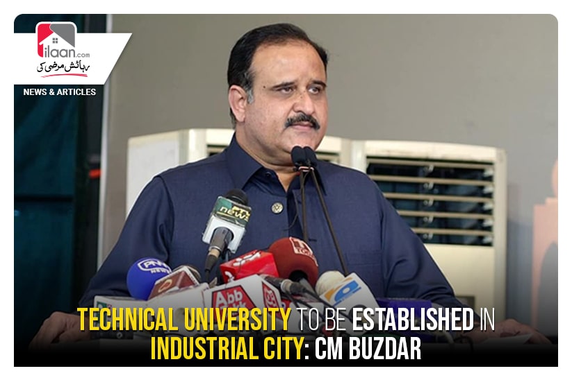 Technical university to be established in industrial city: CM Buzdar