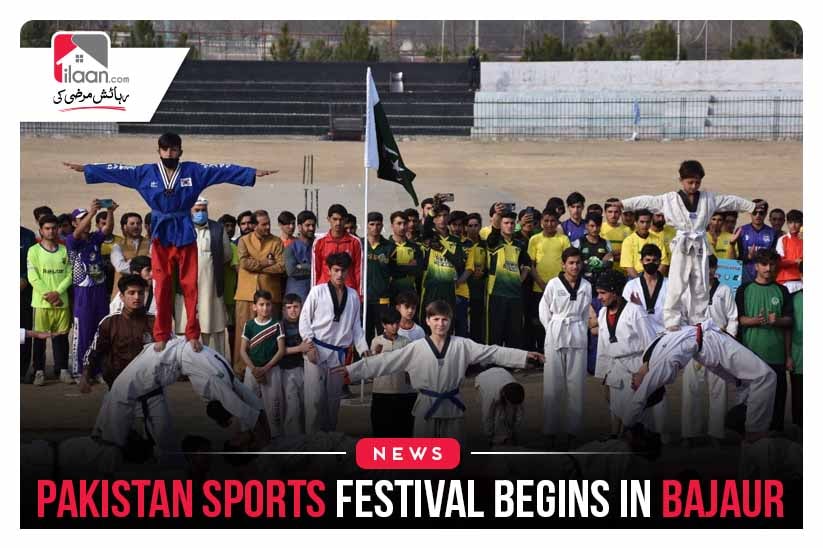 Pakistan Sports Festival begins in Bajaur