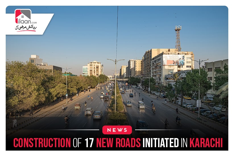 Construction Of 17 New Roads Initiated In Karachi