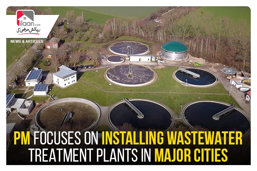 PM focuses on installing wastewater treatment plants in major cities