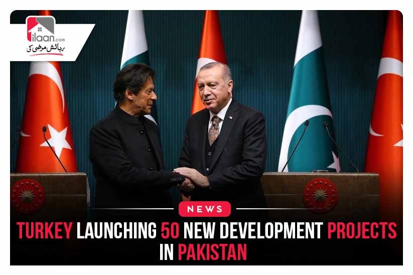 Turkey launching 50 new development projects in Pakistan