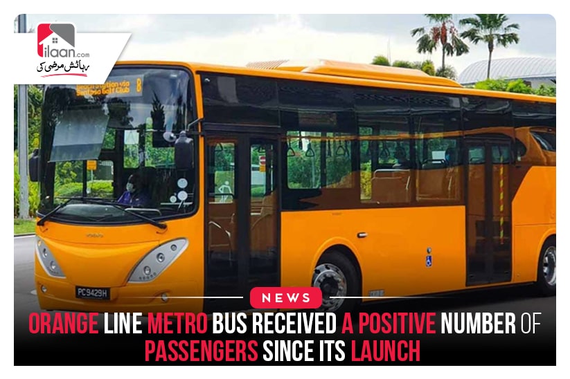 Orange Line Metro Bus received a positive number of passengers since its launch