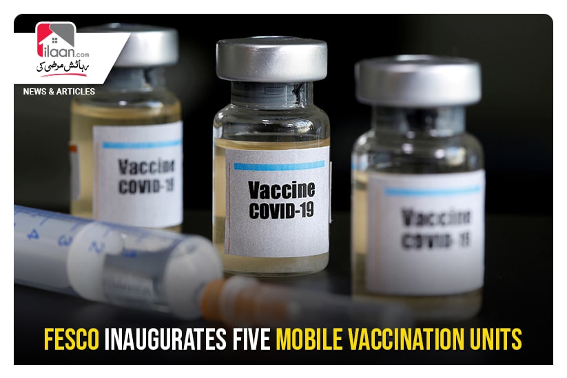 FESCO inaugurates five mobile vaccination units