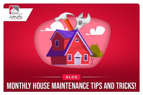 Monthly House Maintenance Tips And Tricks!
