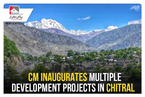 CM inaugurates multiple development projects in Chitral