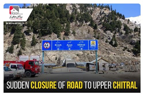 Sudden closure of Road to Upper Chitral