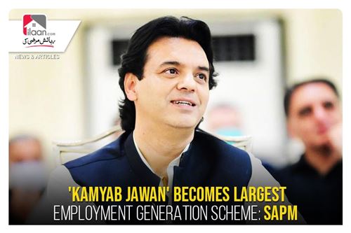 'Kamyab Jawan' becomes largest employment generation scheme: SAPM