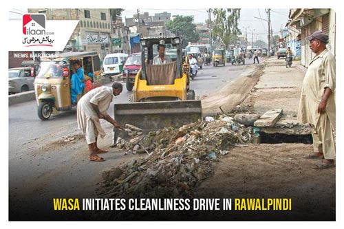 WASA initiates cleanliness drive in Rawalpindi