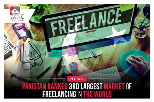 Pakistan ranked 3rd largest market of freelancing in the world