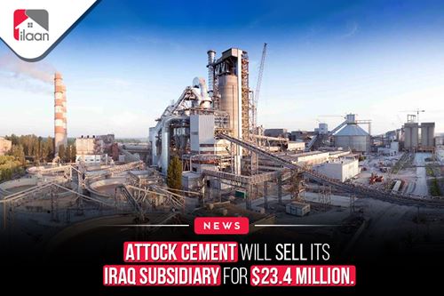 Attock Cement will sell its Iraq subsidiary for $23.4 million