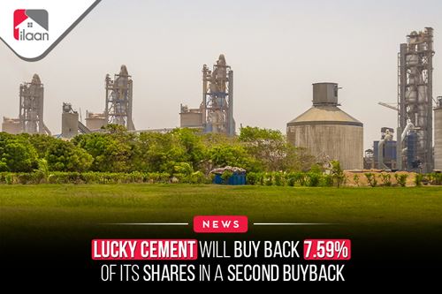 Lucky Cement will buy back 7.59% of its shares in a second buyback