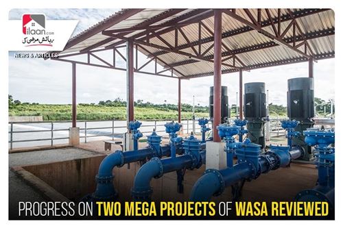 Progress on two mega projects of Wasa reviewed